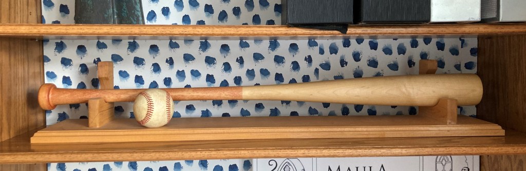 Baseball Bat and Display&nbsp;Stand